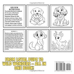 Ultimate Animal Coloring and Fun Facts Bundle for Kids: Creative Learning Adventures Filled with Amazing Animals and Educational Fun