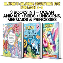 Ultimate Coloring Adventure for Kids Ages 4–8: Fun Creative Coloring Activities Filled with Imagination and Adventure