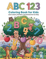 ABC Coloring Book for Toddlers and Kids: Fun Alphabet Learning and Creative Coloring Adventures for Early Learners
